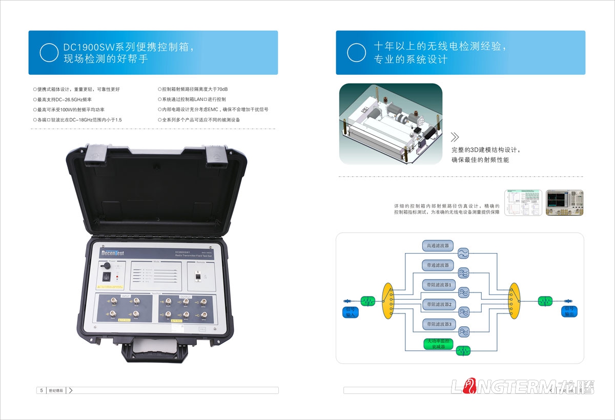 北京世纪德辰公司产品手册设计|无线电通信技术有限公司产品资料目录宣传册设计|无线电通信电子科技产品