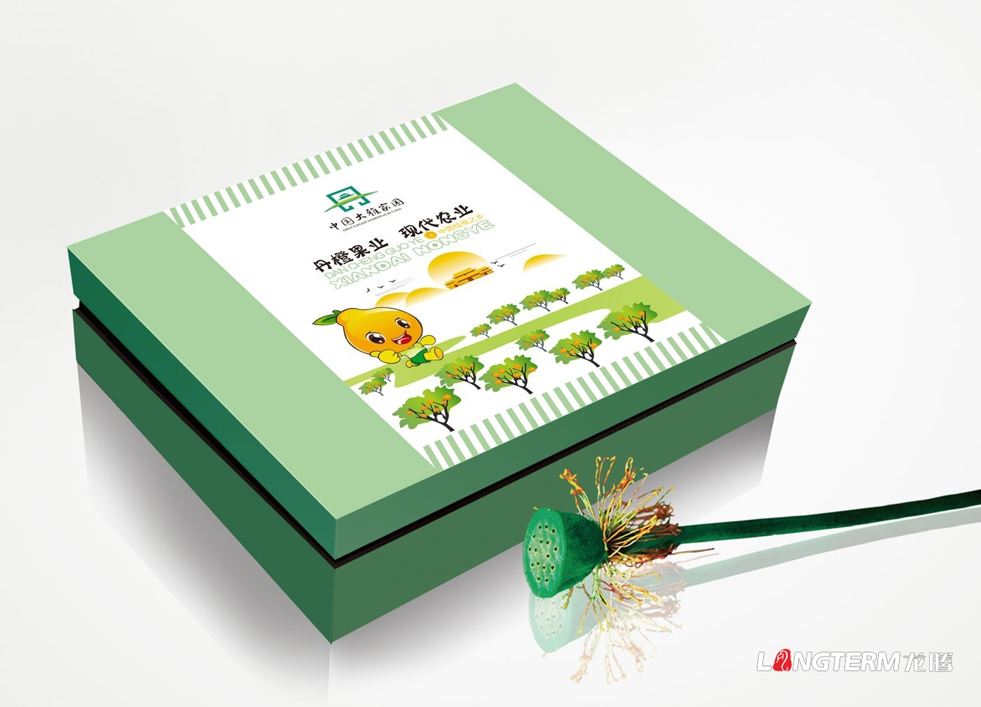 成都创意水果礼盒包装盒子设计印刷公司|四川特色水果礼品装包装盒设计|水果彩箱包装印刷生产制作