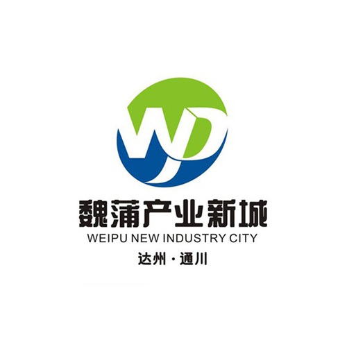 VI设计-达州通川魏蒲产业新城VI设计_魏蒲产业新城创意LOGO标志设计