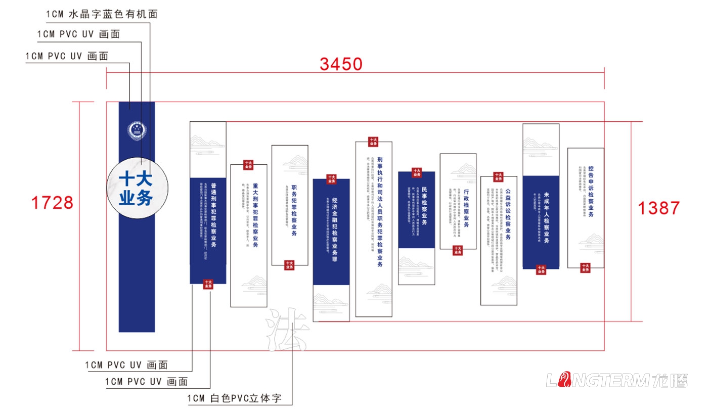 黑水县人民检察院文化氛围设计_法治文化、廉政文化、党建文化、检察文化
