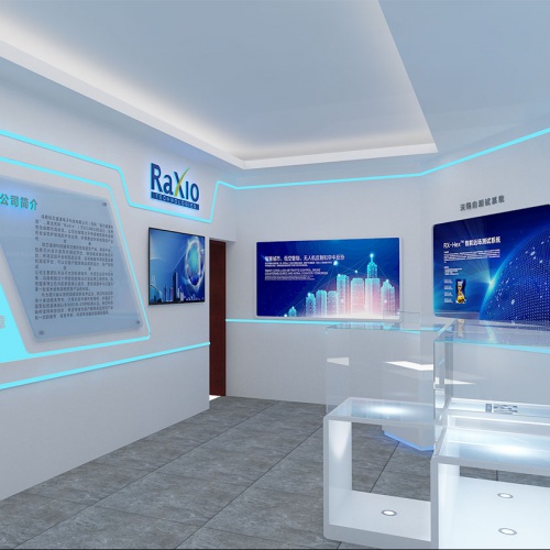 企业展厅-成都锐芯盛通电子科技有限公司企业展厅策划设计