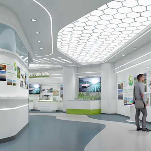 主题展馆-郫都区氢能源科技化展厅设计方案